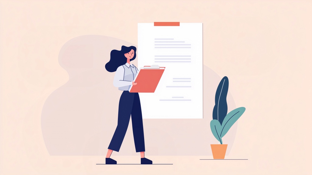 Иллюстрация девушки-модератора рекламы Вконтакте Иллюстрация девушки-модератора рекламы Вконтакте